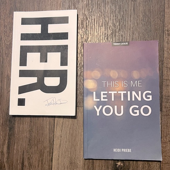 Poetry Books - Her / This is Me Letting You Go - Picture 1 of 1